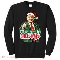 Trump ILl Be Home For Christmas Sweatshirt thumb 0