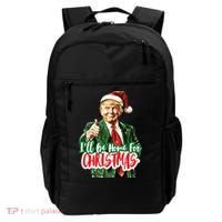 Trump ILl Be Home For Christmas Backpack thumb 0