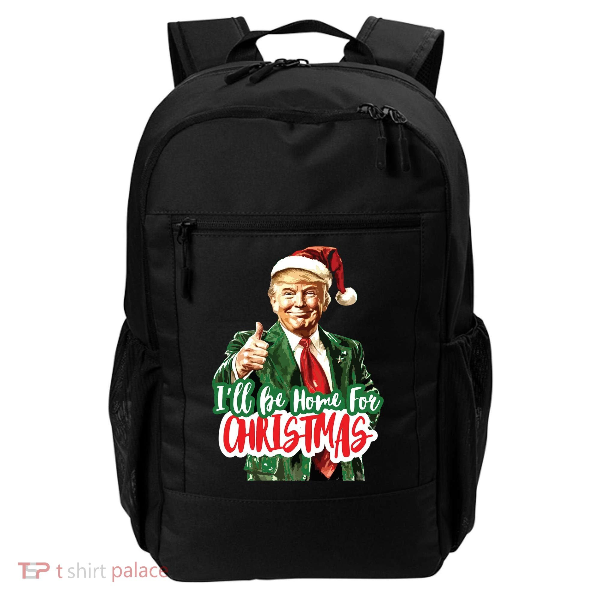 Trump ILl Be Home For Christmas Backpack