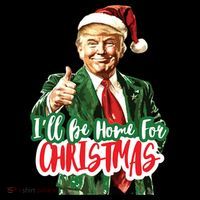 Trump ILl Be Home For Christmas Coffee Mug thumb 5