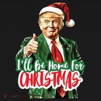Trump ILl Be Home For Christmas Mousepad thumb 1