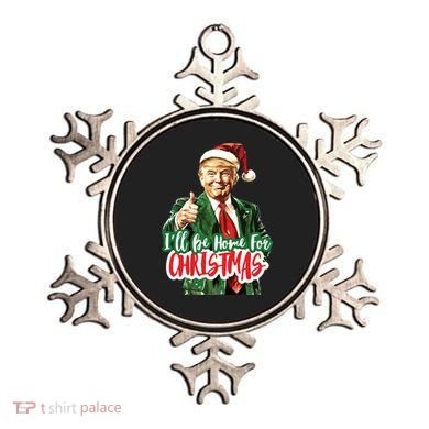 Trump ILl Be Home For Christmas Ornament
