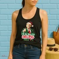 Trump ILl Be Home For Christmas Women's Tank Top thumb 2