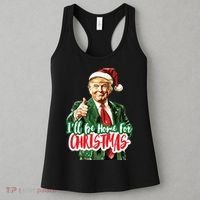 Trump ILl Be Home For Christmas Women's Tank Top thumb 3