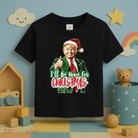 Trump ILl Be Home For Christmas Toddler T-Shirt thumb 3
