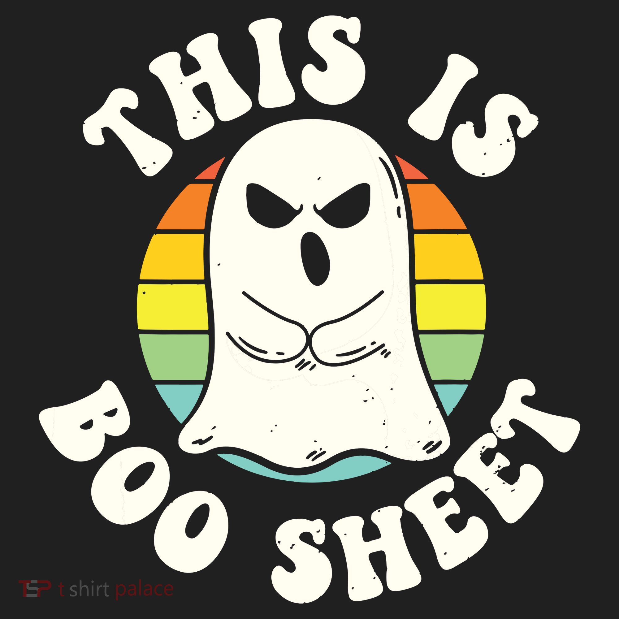 This Is Boo Sheet Ghost Retro Halloween Costume Tumbler