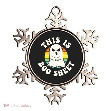 This Is Boo Sheet Ghost Retro Halloween Costume Ornament