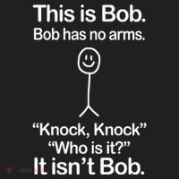 This Is Bob Bob Has No Arms Sarcastic Funny Women's Sweatshirt thumb 2