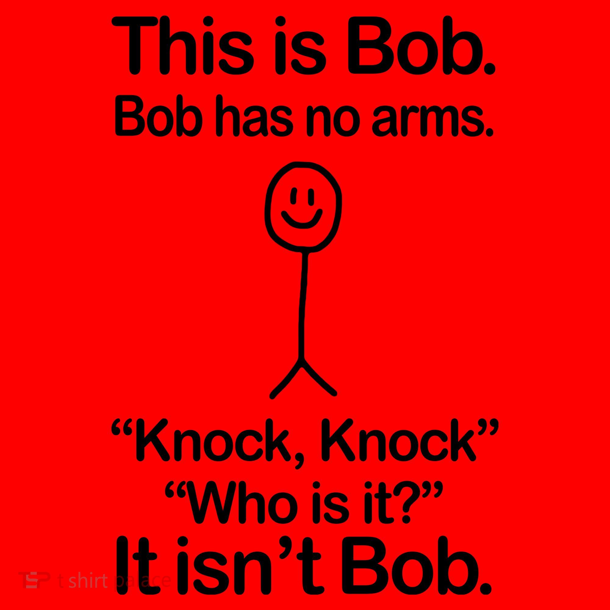 This Is Bob Bob Has No Arms Sarcastic Funny Santa Hat