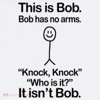 This Is Bob Bob Has No Arms Sarcastic Funny Women's Hoodie thumb 2