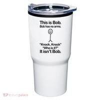 This Is Bob Bob Has No Arms Sarcastic Funny Tumbler thumb 0