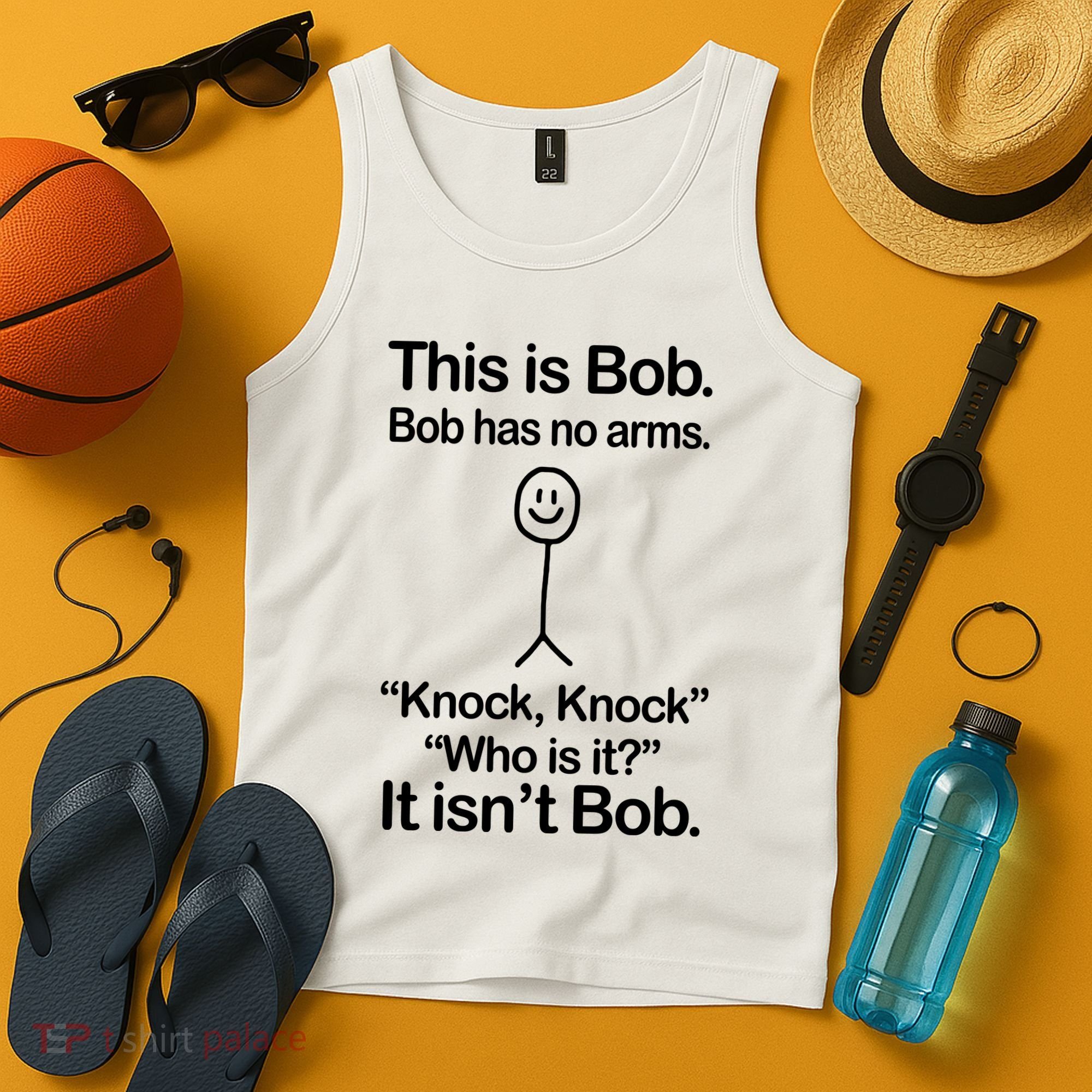 This Is Bob Bob Has No Arms Sarcastic Funny Tank Top
