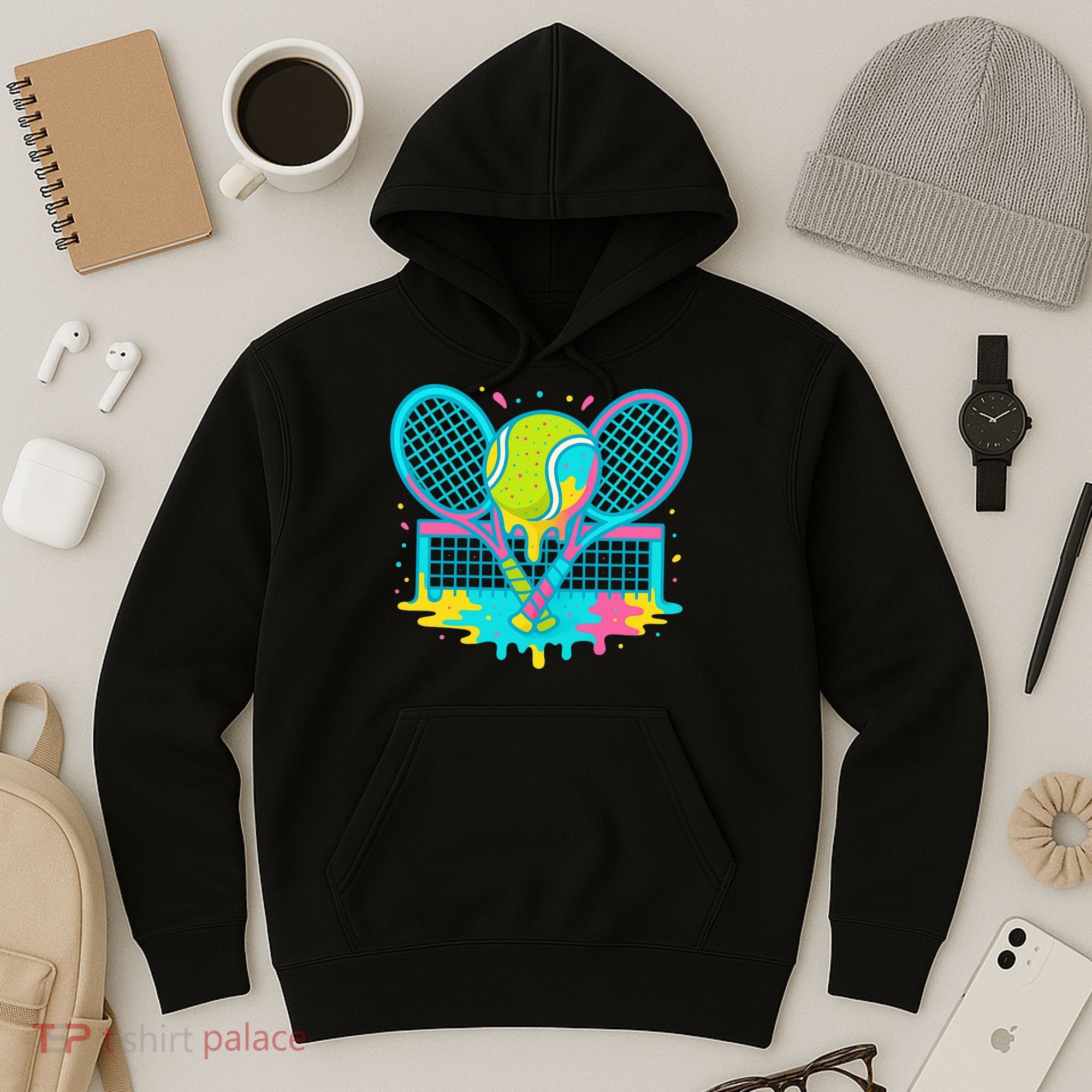 Tennis Ice Cream Drip Hoodie