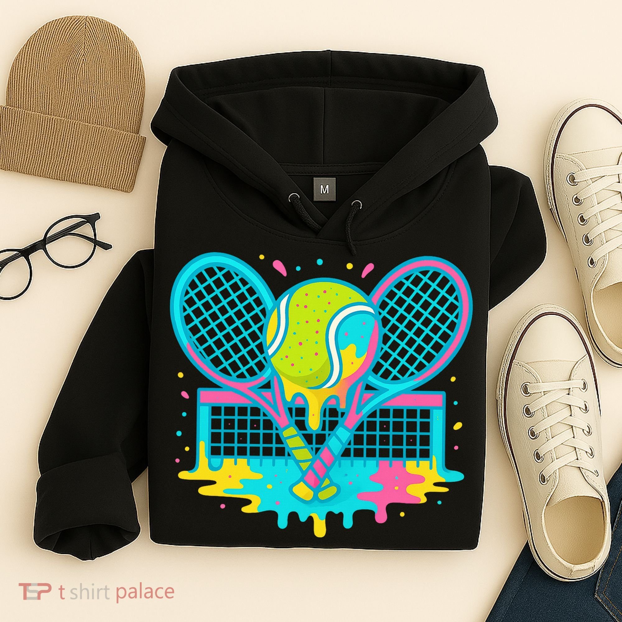 Tennis Ice Cream Drip Hoodie
