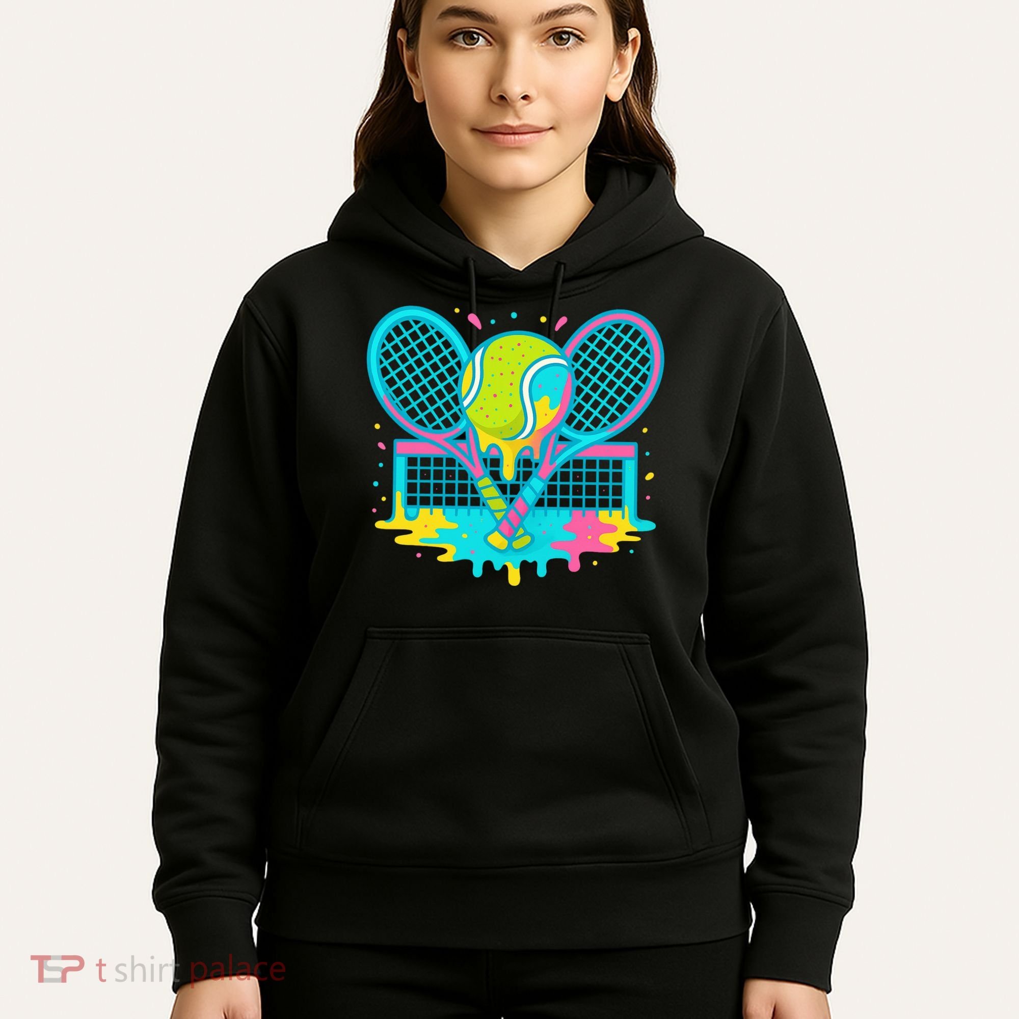 Tennis Ice Cream Drip Hoodie