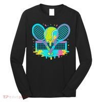 Tennis Ice Cream Drip Long Sleeve Shirt thumb 0