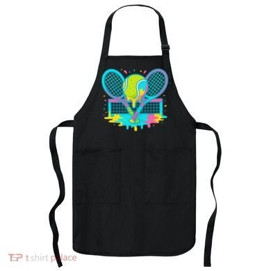 Tennis Ice Cream Drip Apron