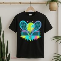 Tennis Ice Cream Drip T-Shirt thumb 2