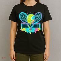 Tennis Ice Cream Drip T-Shirt thumb 4