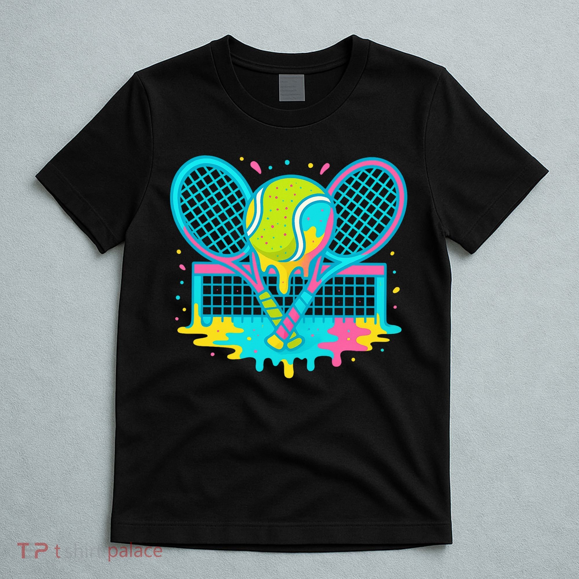 Tennis Ice Cream Drip T-Shirt