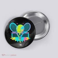 Tennis Ice Cream Drip Button thumb 0