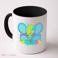 Tennis Ice Cream Drip Coffee Mug thumb 0