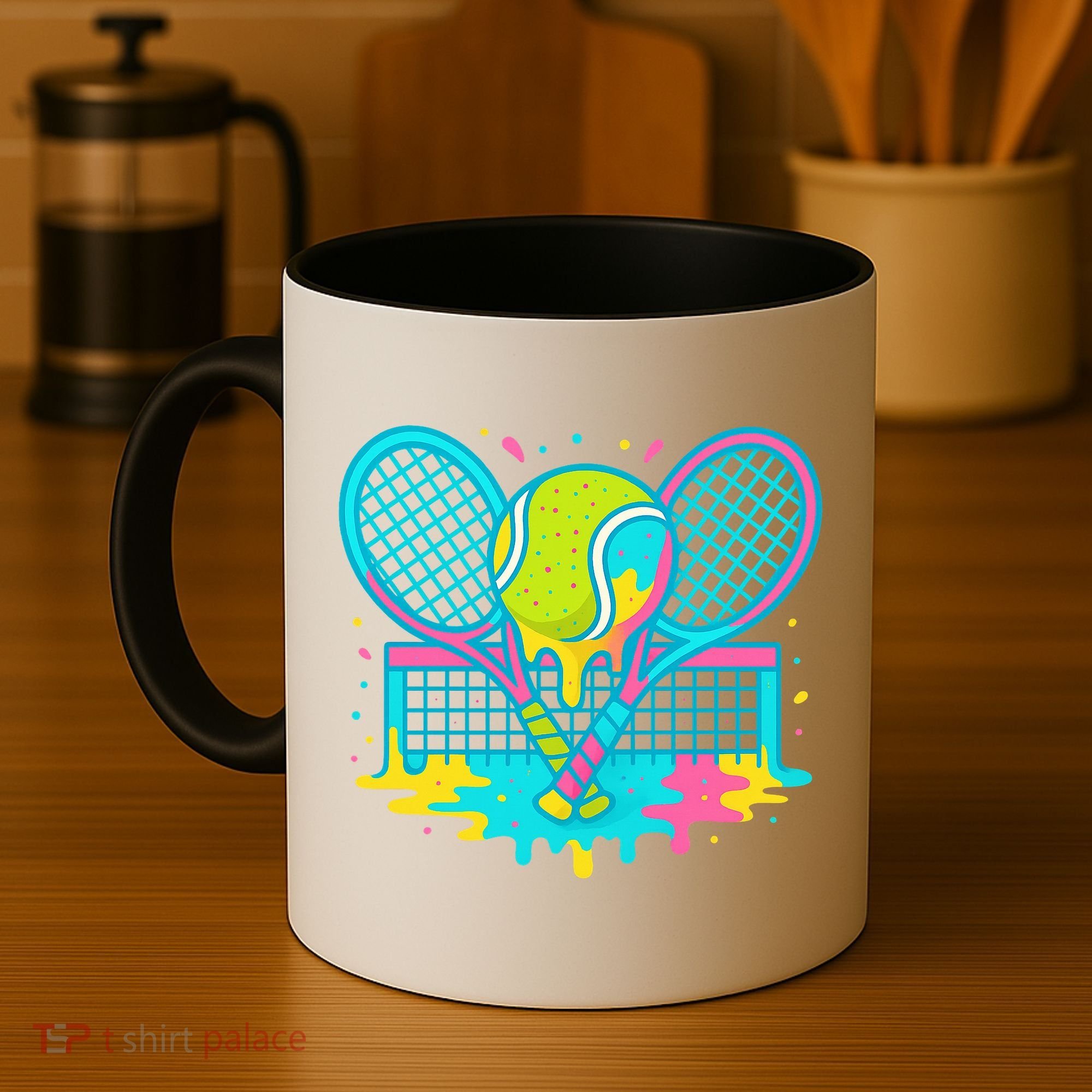 Tennis Ice Cream Drip Coffee Mug