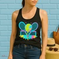 Tennis Ice Cream Drip Women's Tank Top thumb 2