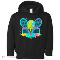 Tennis Ice Cream Drip Toddler Hoodie thumb 0