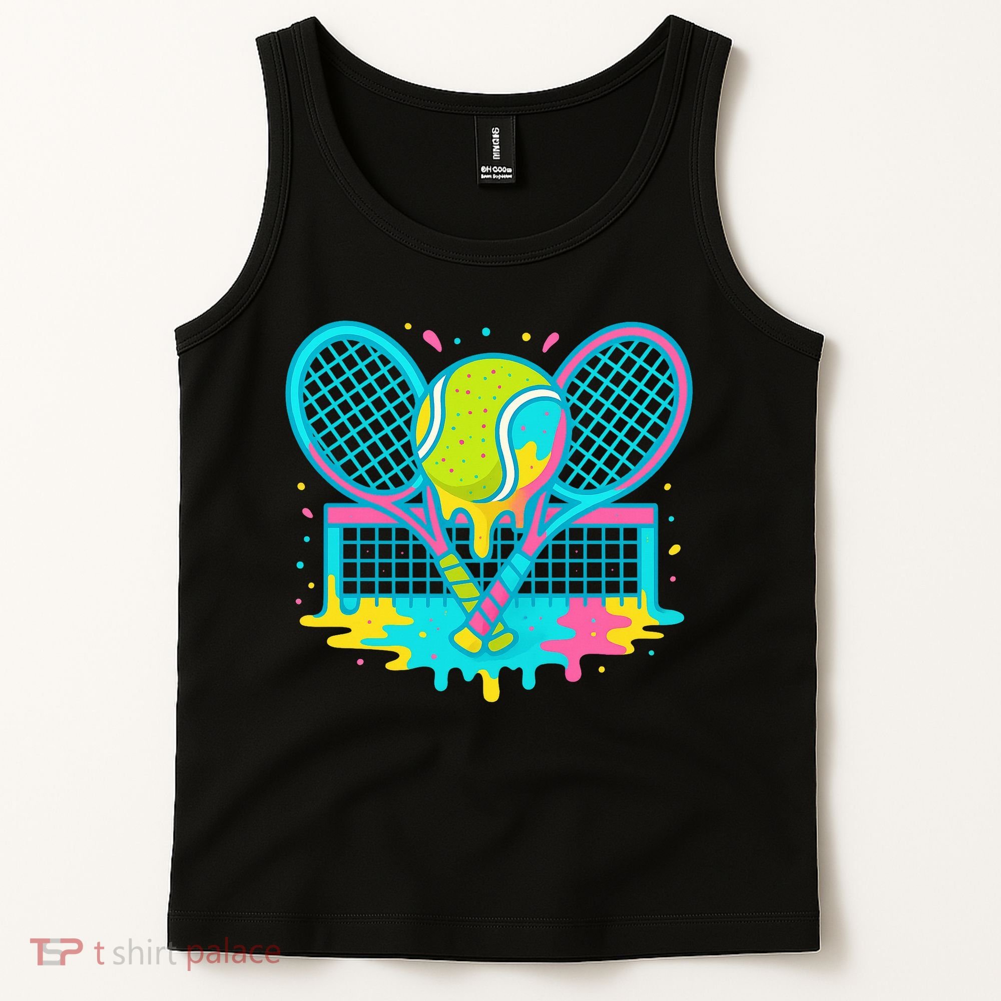 Tennis Ice Cream Drip Tank Top