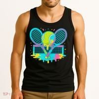 Tennis Ice Cream Drip Tank Top thumb 3
