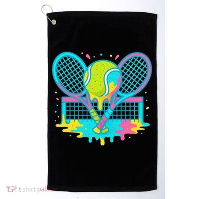 Tennis Ice Cream Drip Golf Towel