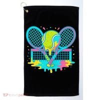 Tennis Ice Cream Drip Golf Towel thumb 0