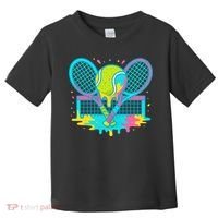Tennis Ice Cream Drip Toddler T-Shirt thumb 0
