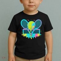Tennis Ice Cream Drip Toddler T-Shirt thumb 2