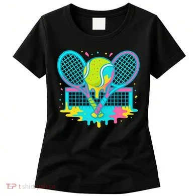 Tennis Ice Cream Drip Women's T-Shirt