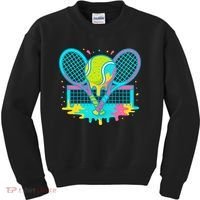 Tennis Ice Cream Drip Kids Sweatshirt thumb 0