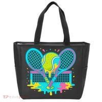 Tennis Ice Cream Drip Tote Bag thumb 0