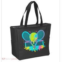 Tennis Ice Cream Drip Tote Bag thumb 2