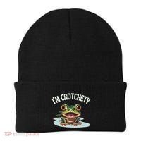 Toad I’M Crotchety Cranky Ill Tempered Bad Mood Annoying Fun Beanie thumb 0