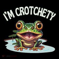 Toad I’M Crotchety Cranky Ill Tempered Bad Mood Annoying Fun Ornament thumb 1