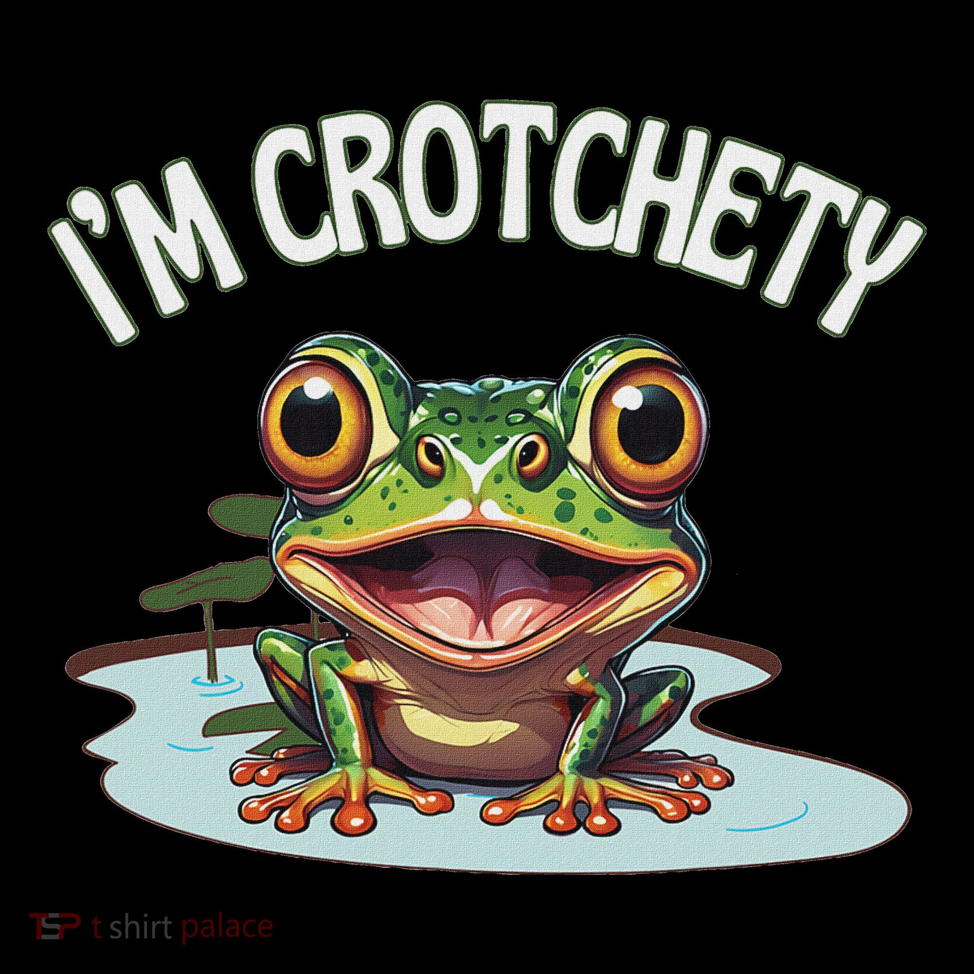 Toad I’M Crotchety Cranky Ill Tempered Bad Mood Annoying Fun Ornament