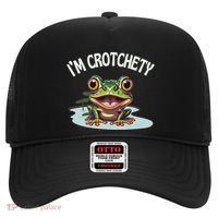 Toad I’M Crotchety Cranky Ill Tempered Bad Mood Annoying Fun Hat thumb 0