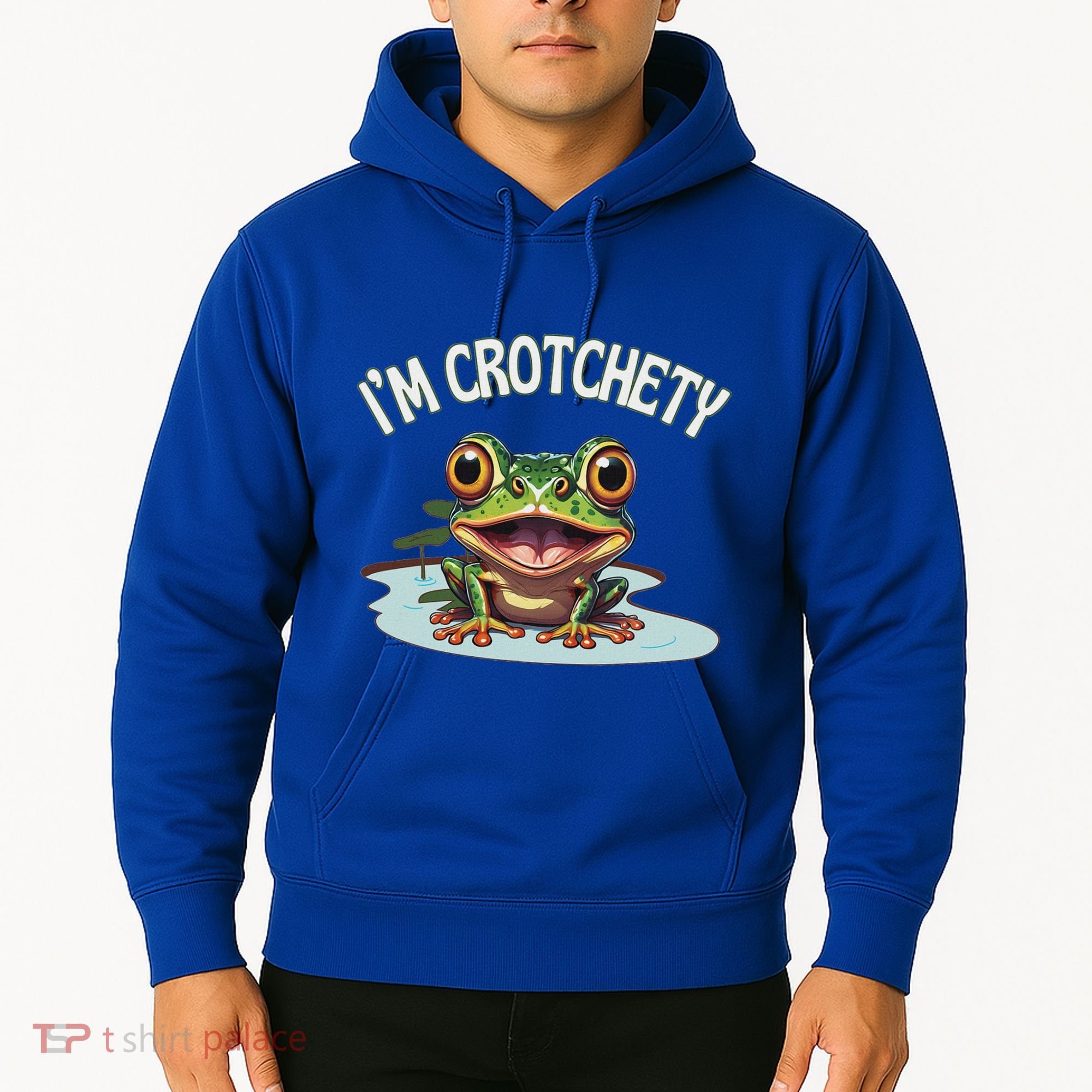 Toad I’M Crotchety Cranky Ill Tempered Bad Mood Annoying Fun Hoodie