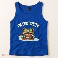 Toad I’M Crotchety Cranky Ill Tempered Bad Mood Annoying Fun Tank Top thumb 2