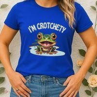 Toad I’M Crotchety Cranky Ill Tempered Bad Mood Annoying Fun Women's T-Shirt thumb 2