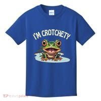 Toad I’M Crotchety Cranky Ill Tempered Bad Mood Annoying Fun Kids T-Shirt thumb 0