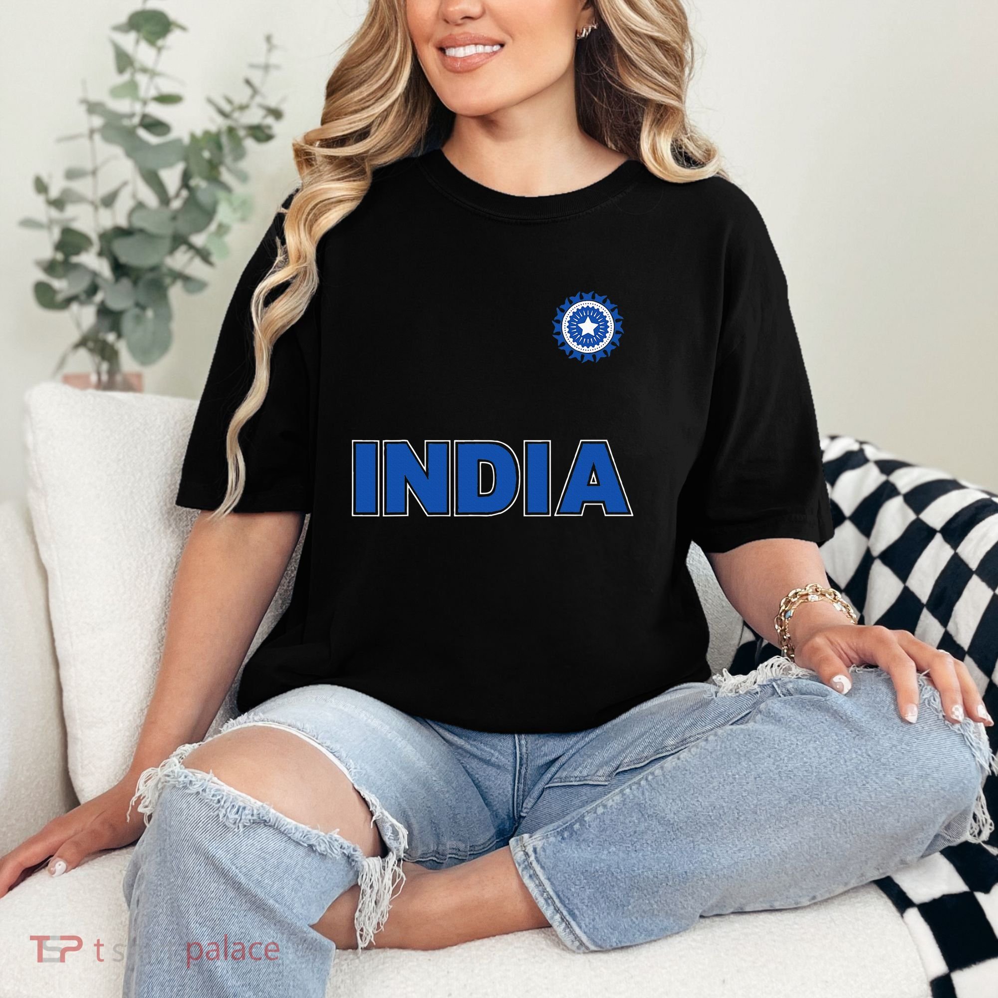 Team India Cricket Comfort Colors T-Shirt