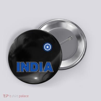 Team India Cricket Button