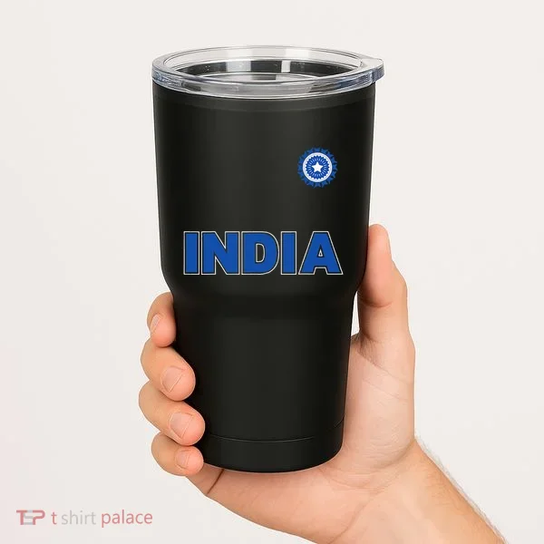 Team India Cricket Tumbler